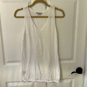 White organic cotton top